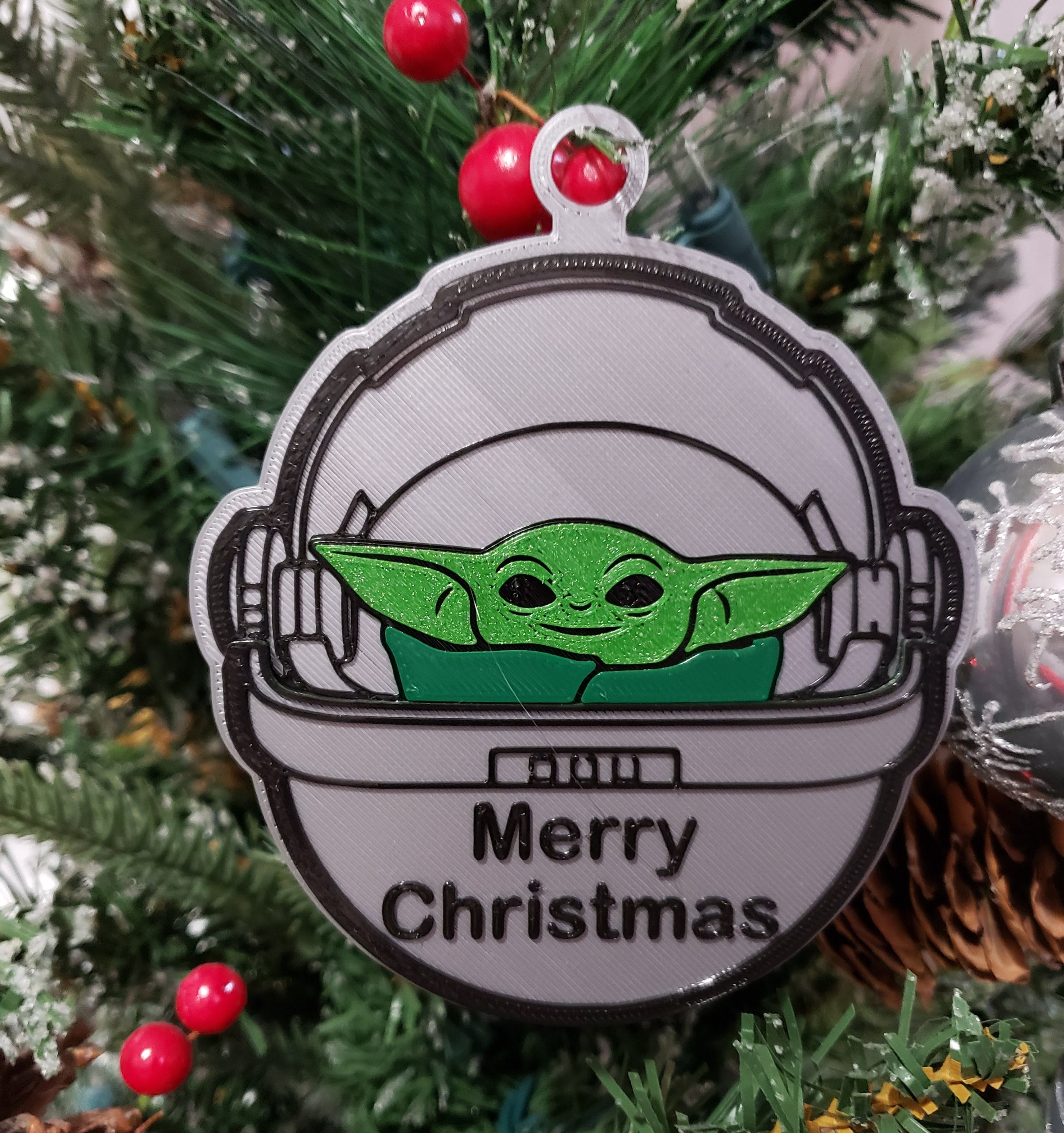 The Child Ornament - Baby Yoda filament swap and MMU