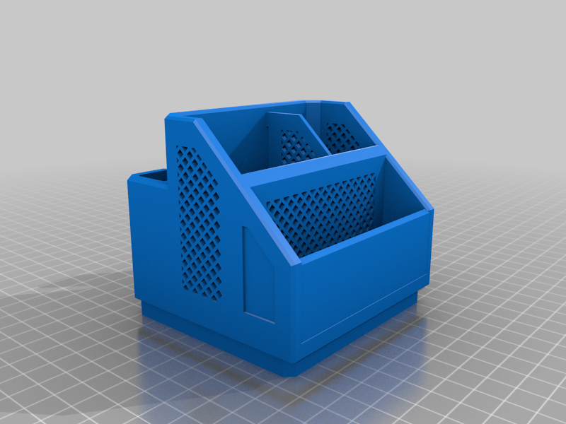 Rugged desktop organizer - without flashdrive slots
