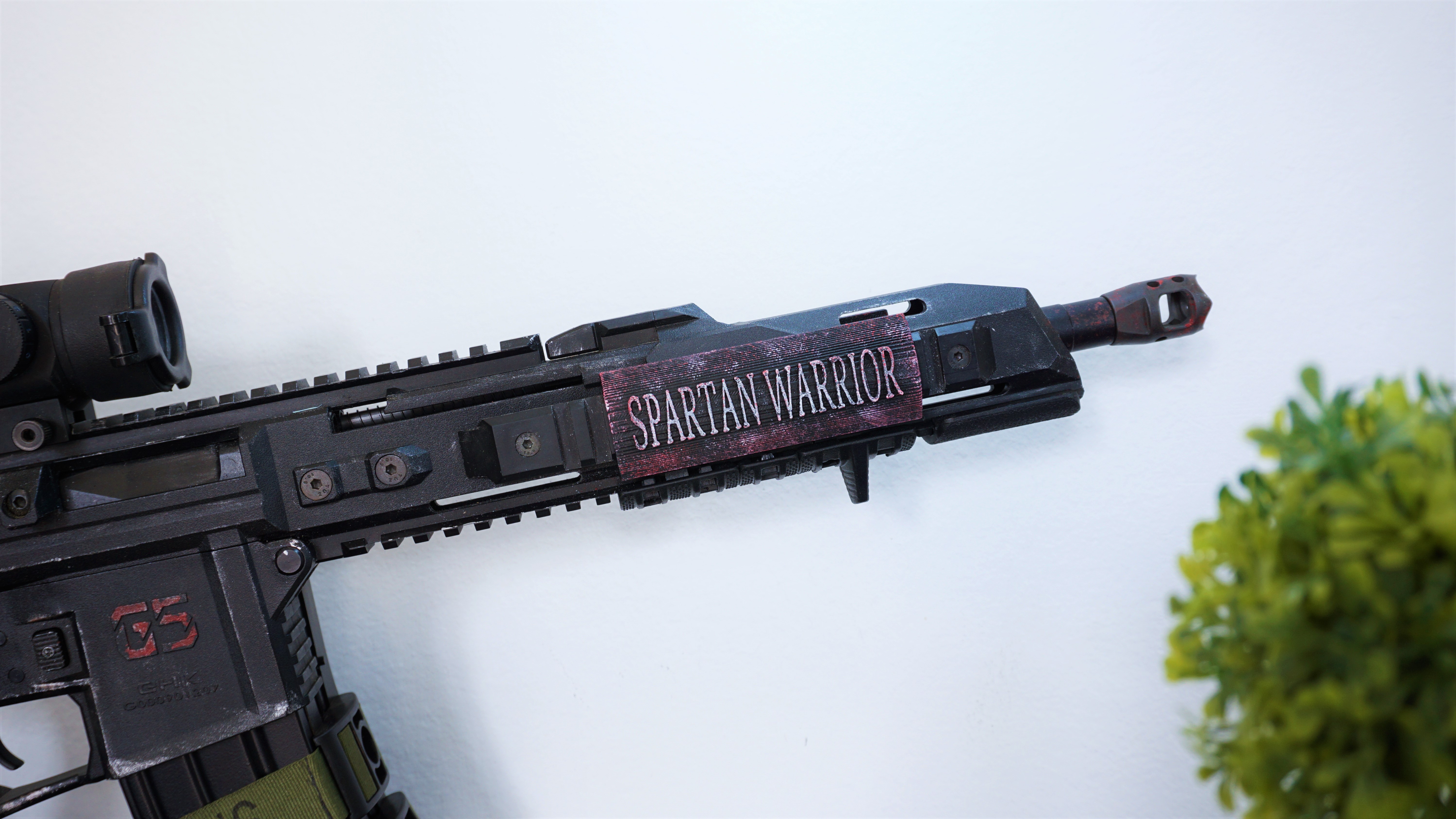 Rail cover with stoper for Airsoft