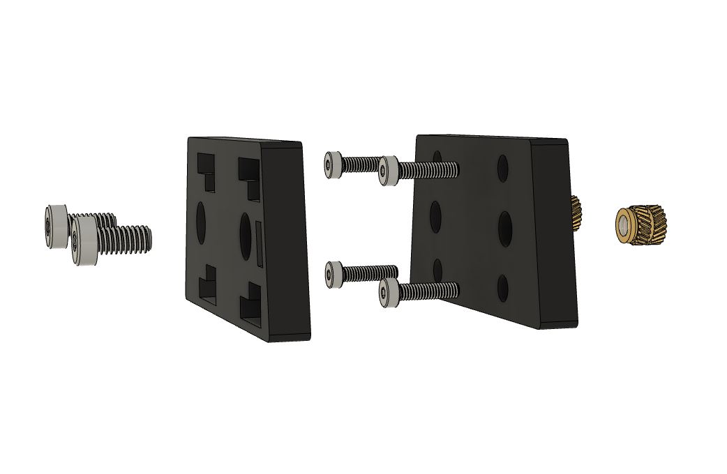 Carplay or Android Auto Display for VW UP and e-UP adapter plate