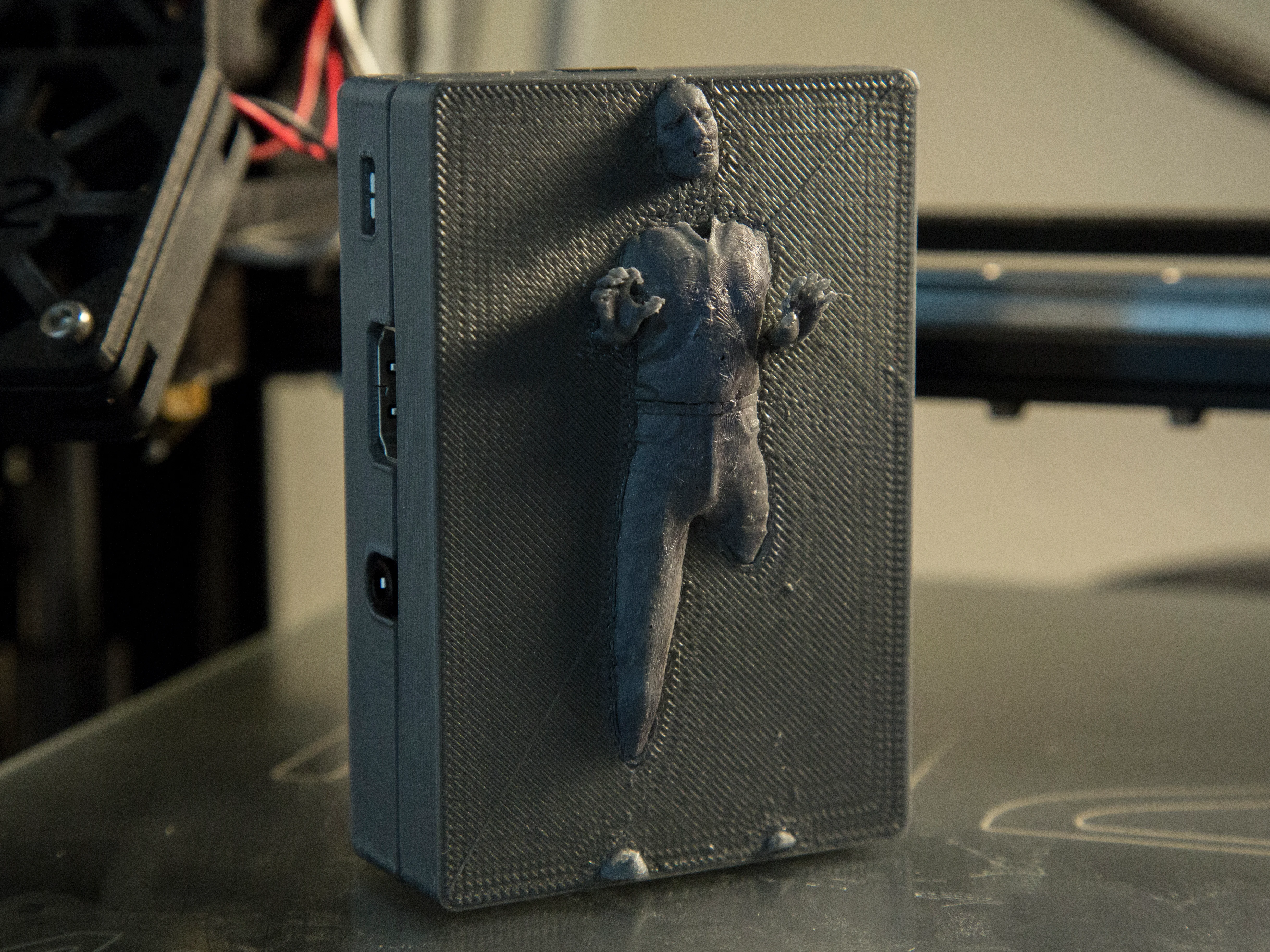 Han Solo in Carbonite - Raspberry Pi 2/B+ Case