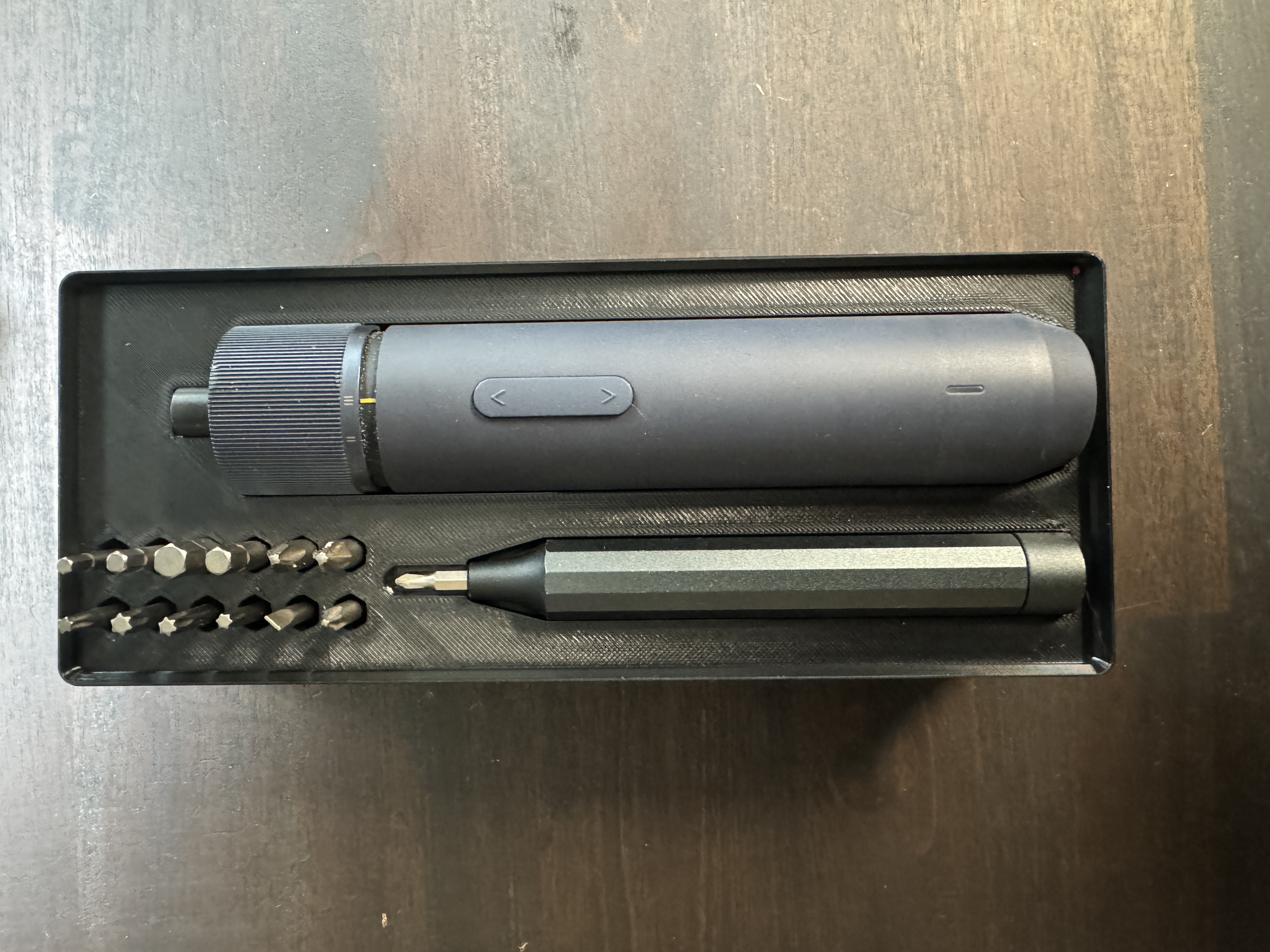 Gridfinity Hoto Screwdriver Bin