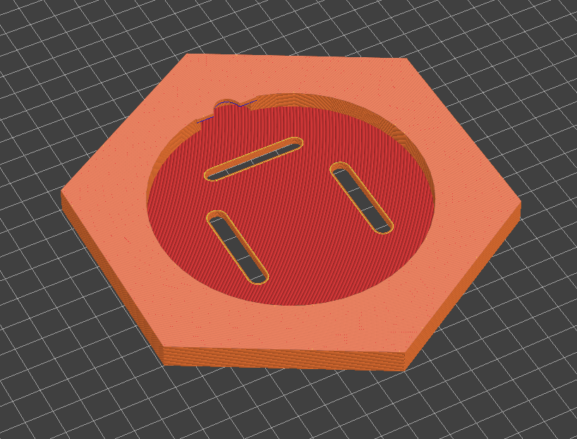 Medal Holder Hexagon