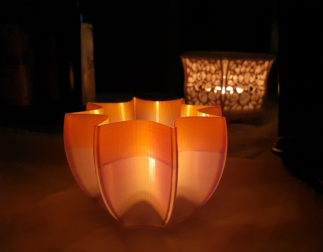 vase and tealightholder
