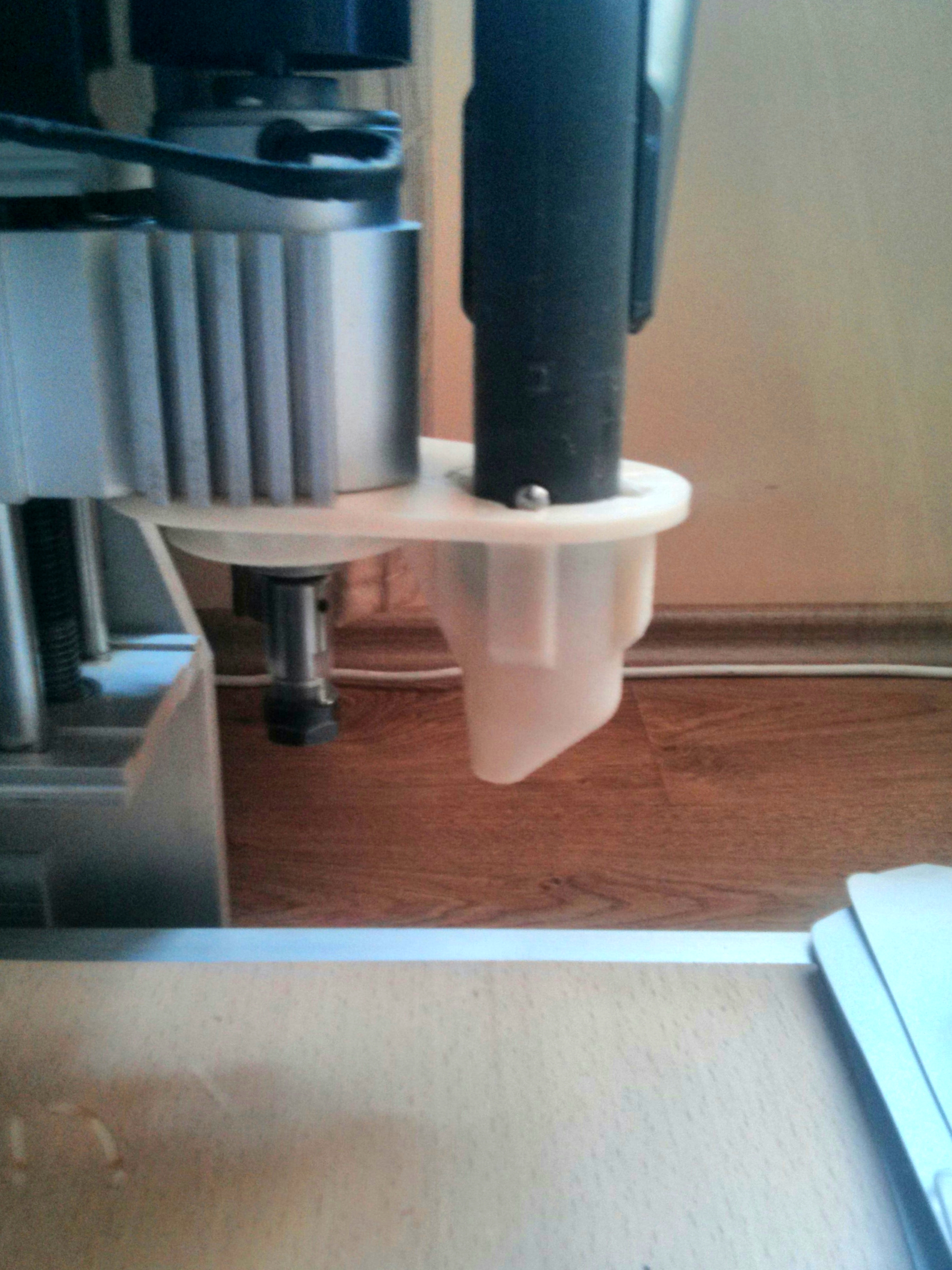 Desktop CNC 3040 vaccum dust collector