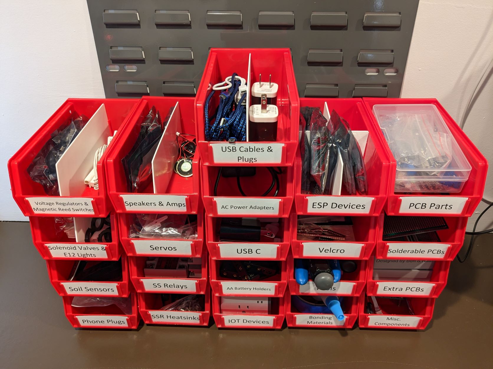 Dividers for ULINE S-12414 Stackable Bins