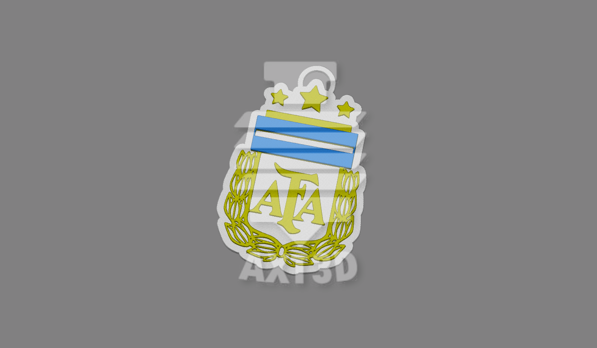 LLAVERO ARGENTINA AFA 3 ESTRELLAS