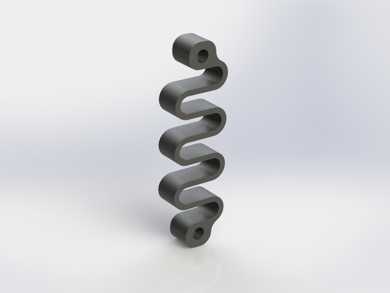 3D printed RC truck V3: Plastic Springs