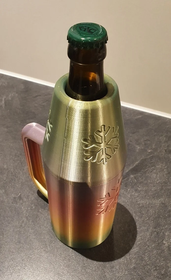 Beer Bottle Cooler for German NRW 0.5l Bottles