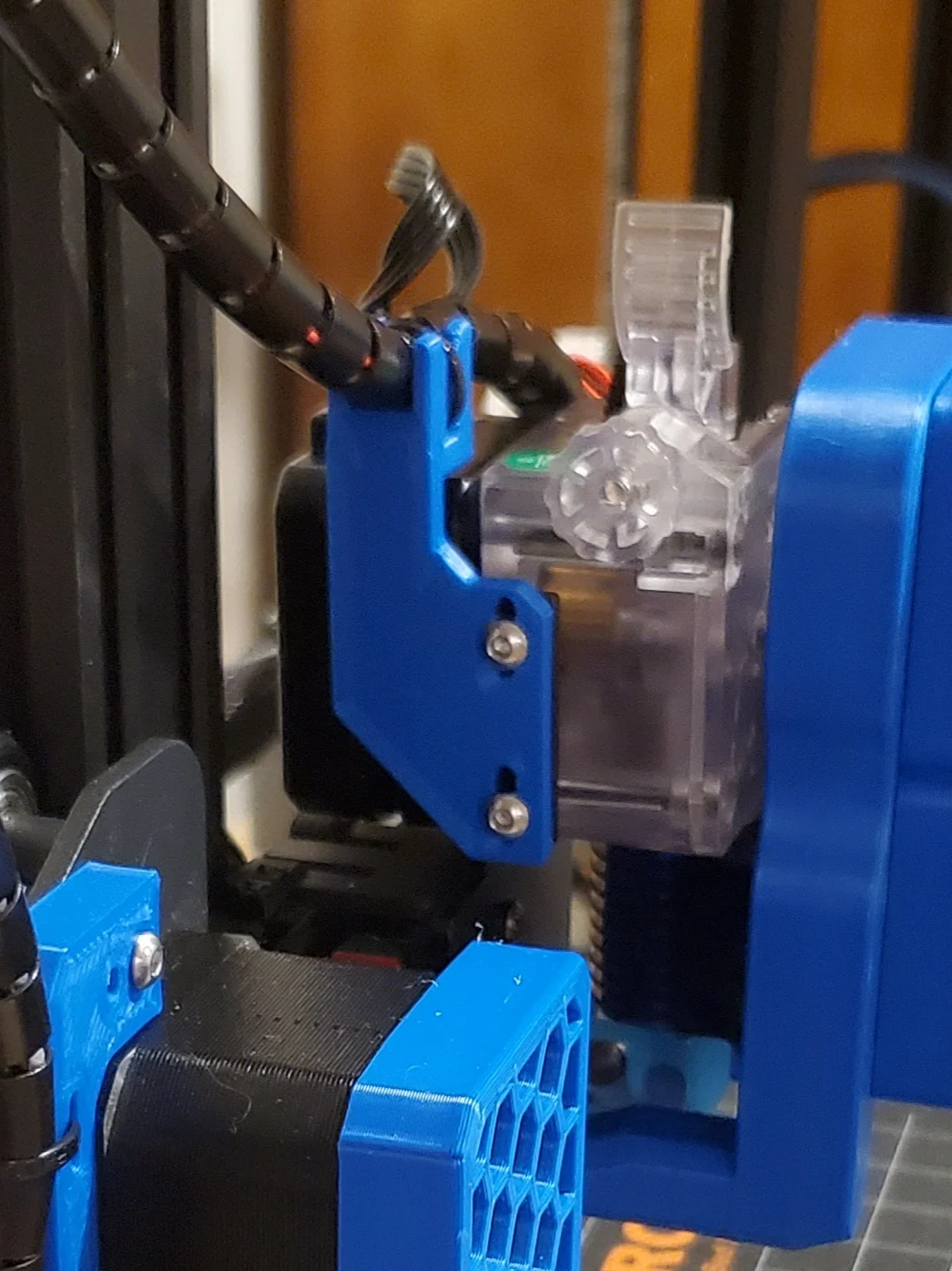 Kingroon KP3s X axis cable strap
