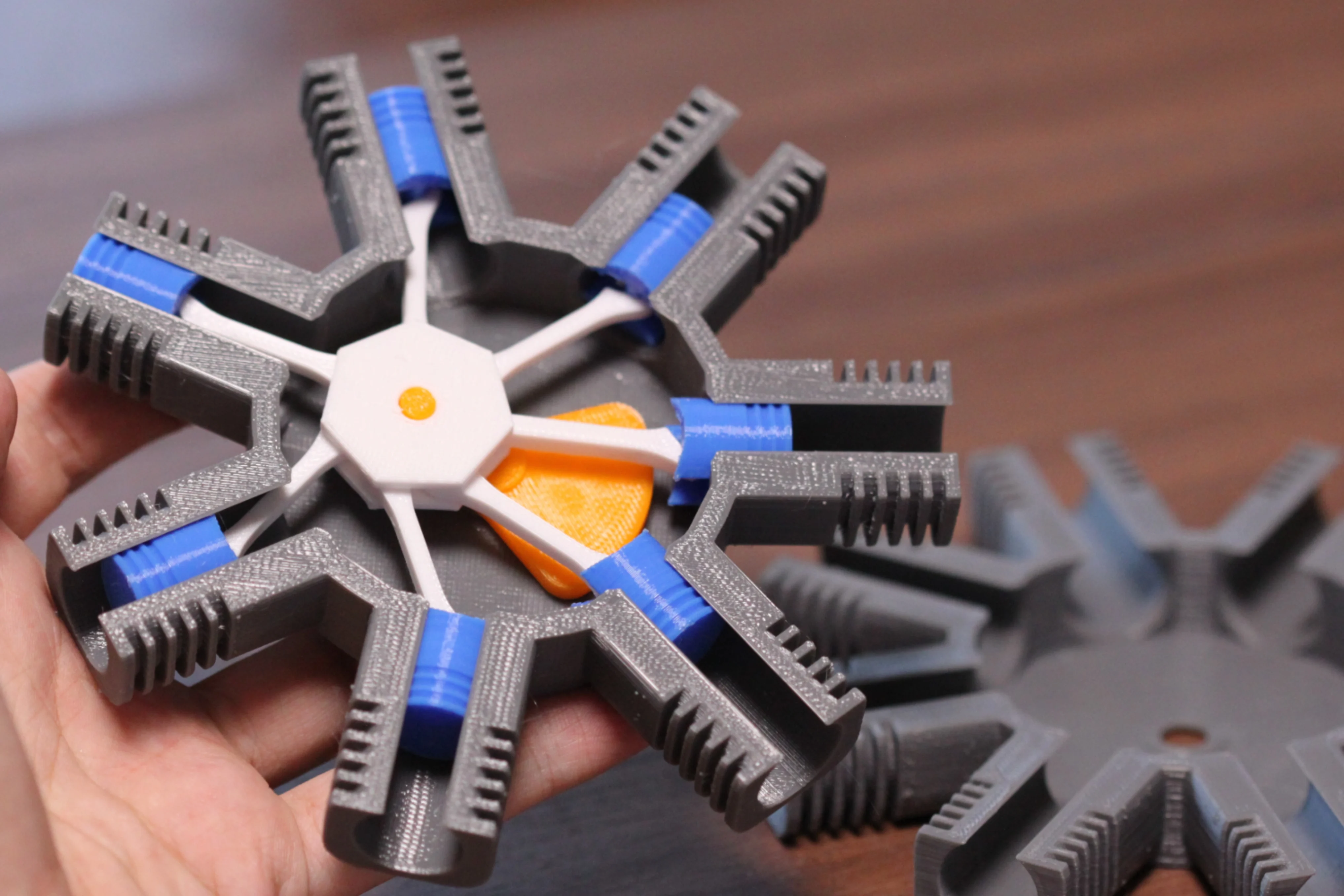 7 Cylinder Radial Engine Model
