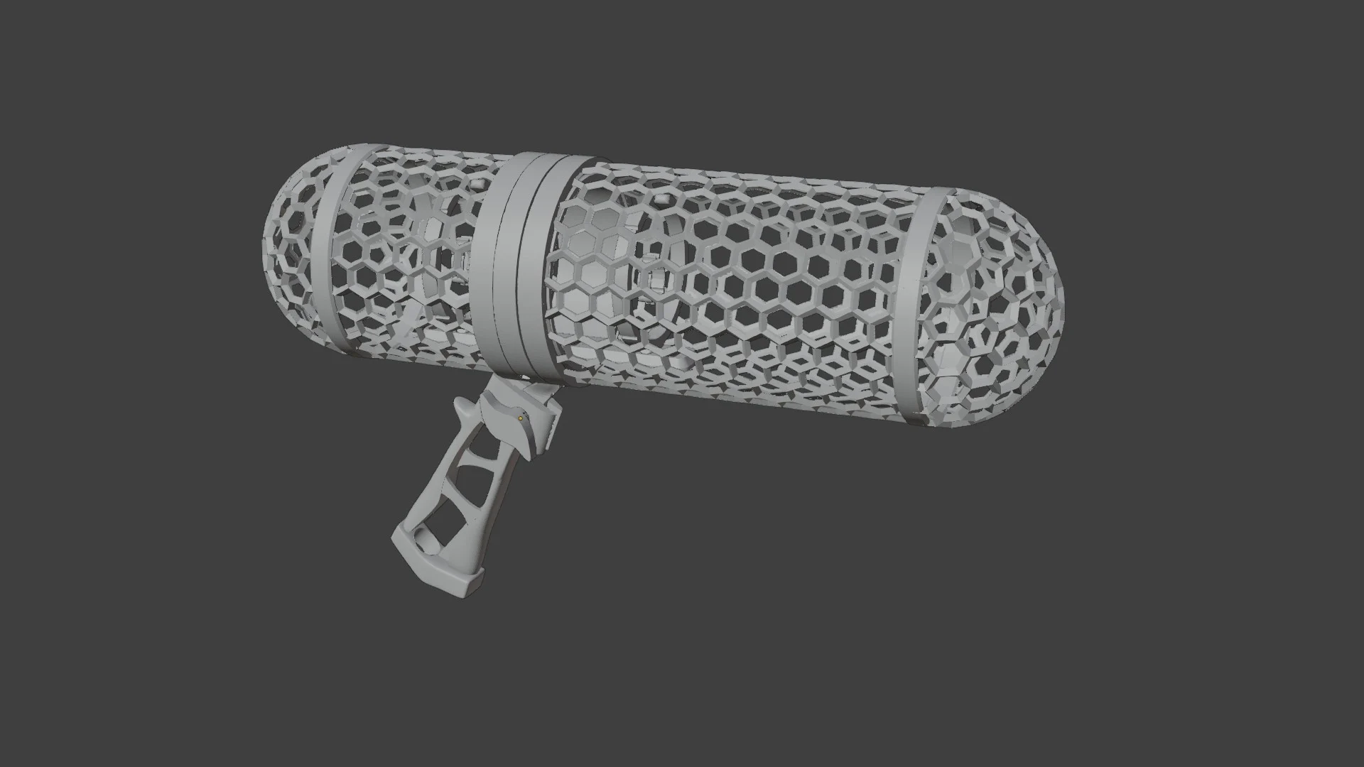 Microphone Blimp and Shock Mount Wind Protection System