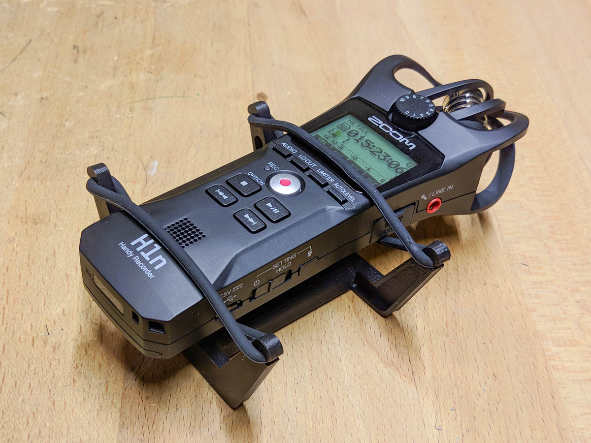 Zoom H1n Recorder Shockmount (re-upload)