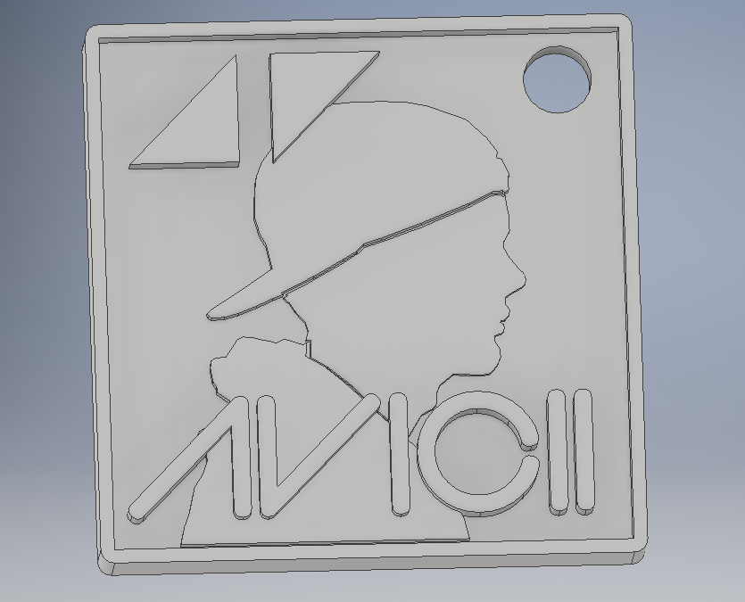 Avicii Keychain