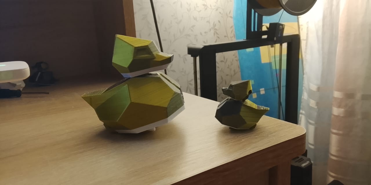 Cyberduck! Flexi — Articulated cyber duck for the bath toy