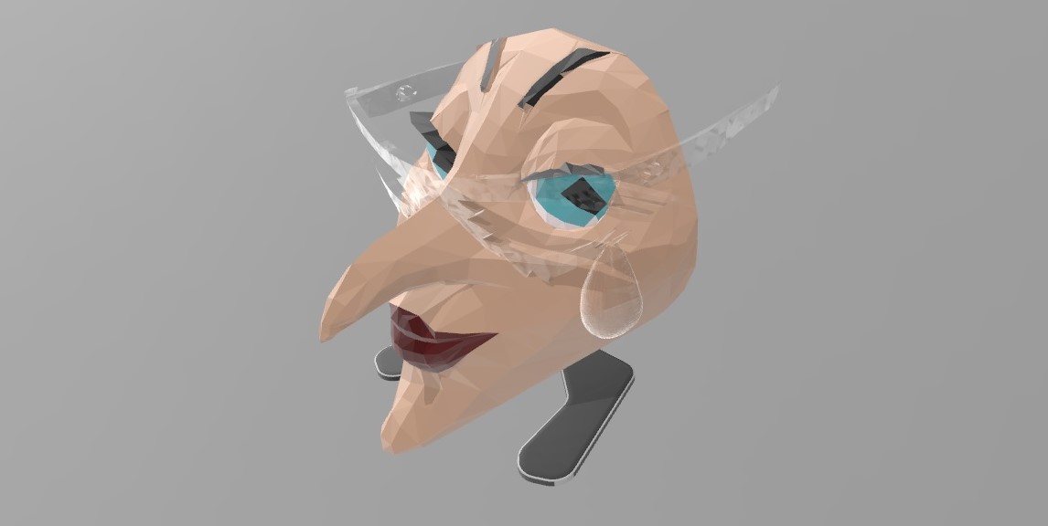 witch's　Glass holder