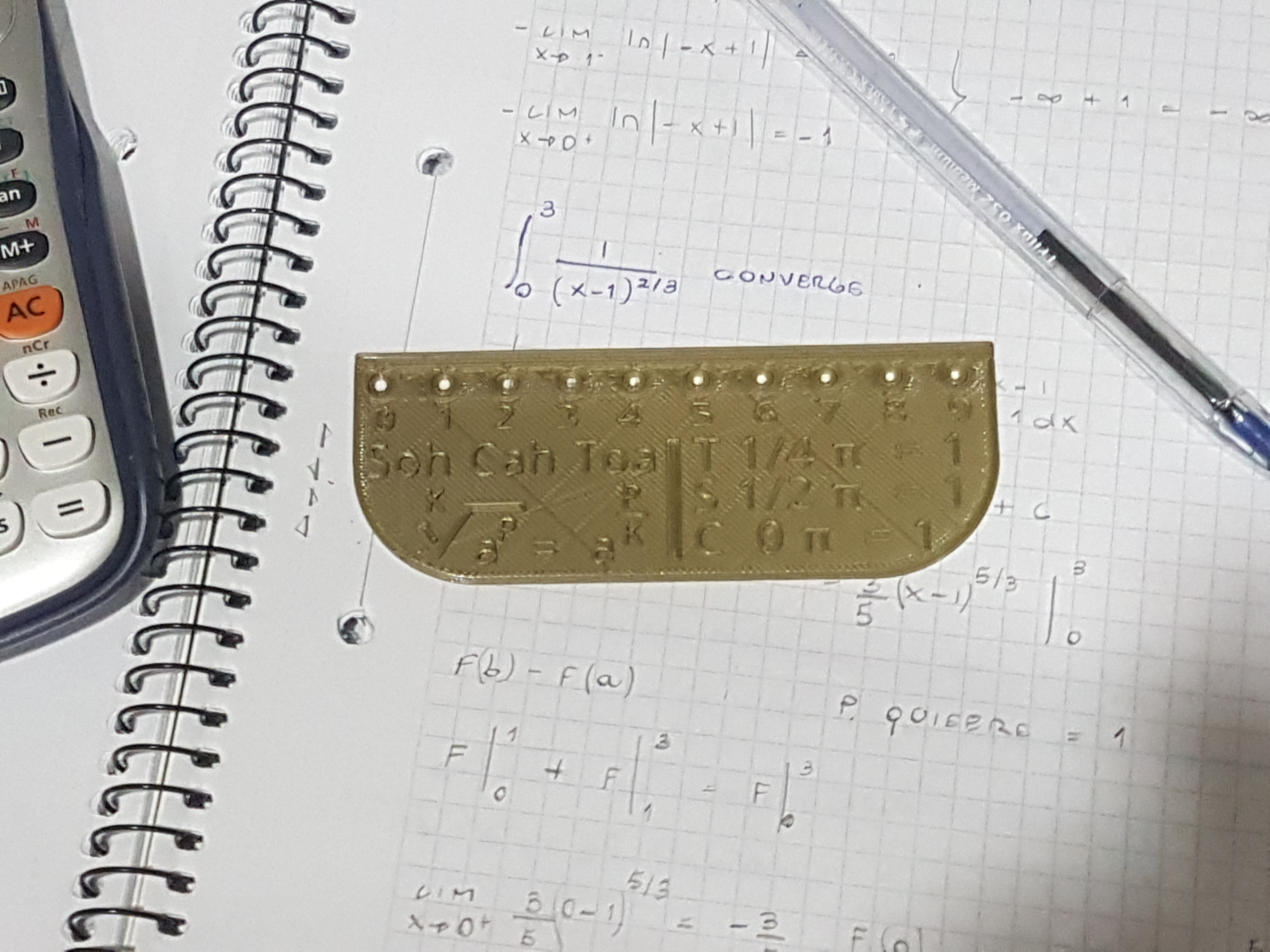 Trigonometric Rule + compass