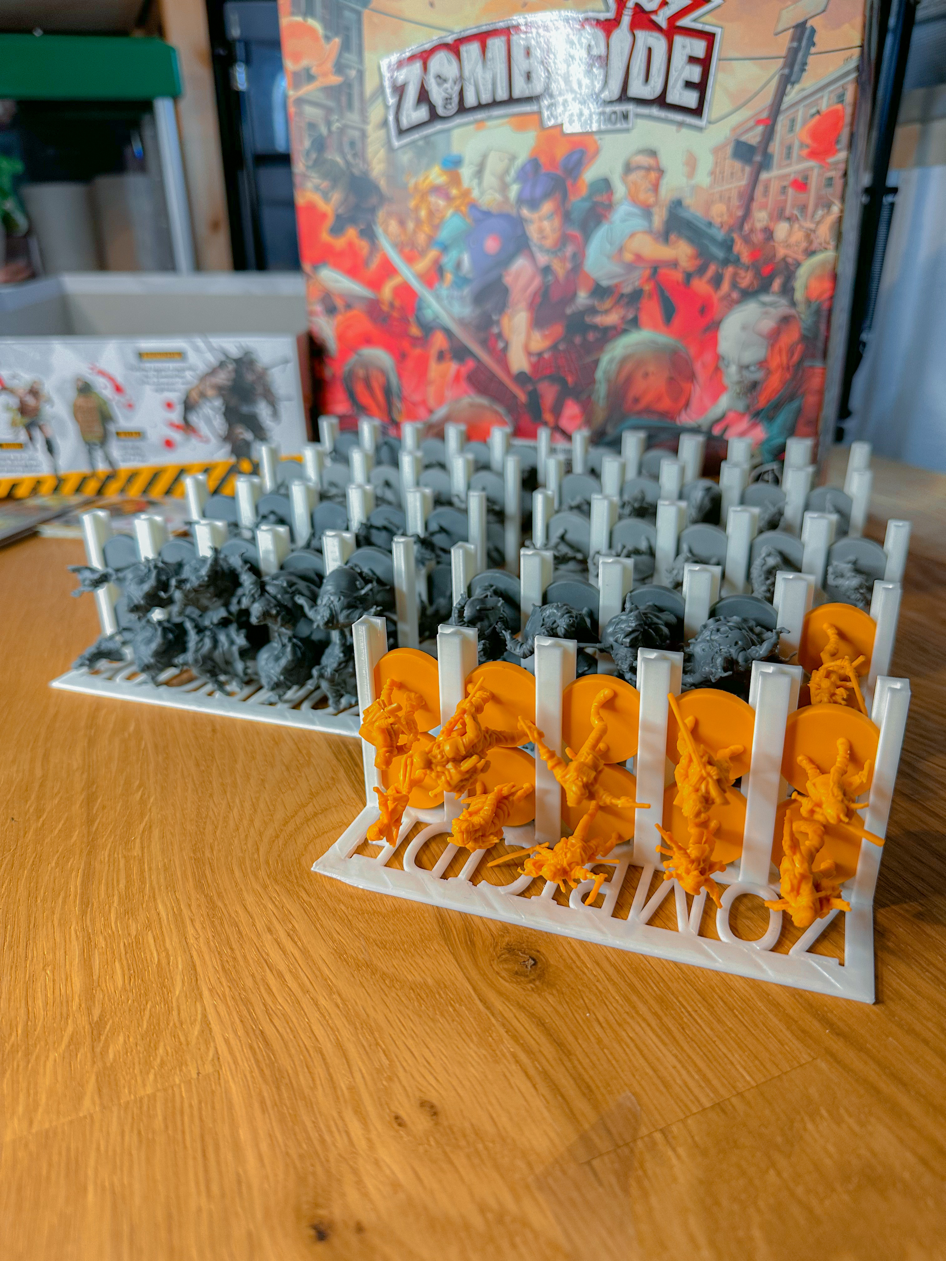 Zombicide 2nd Edition Box Organizer and Zombie Tray