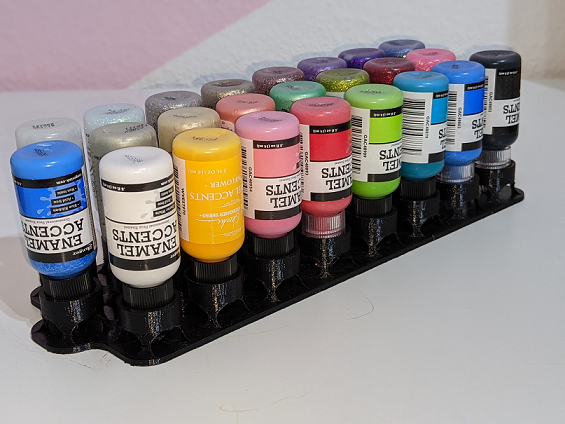 Crafting Enamel Glue Head First Bottle Holder