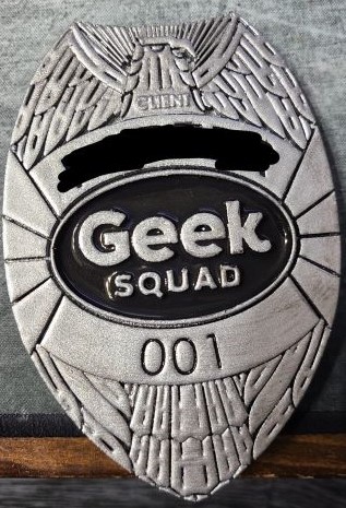 Joke Client Badge