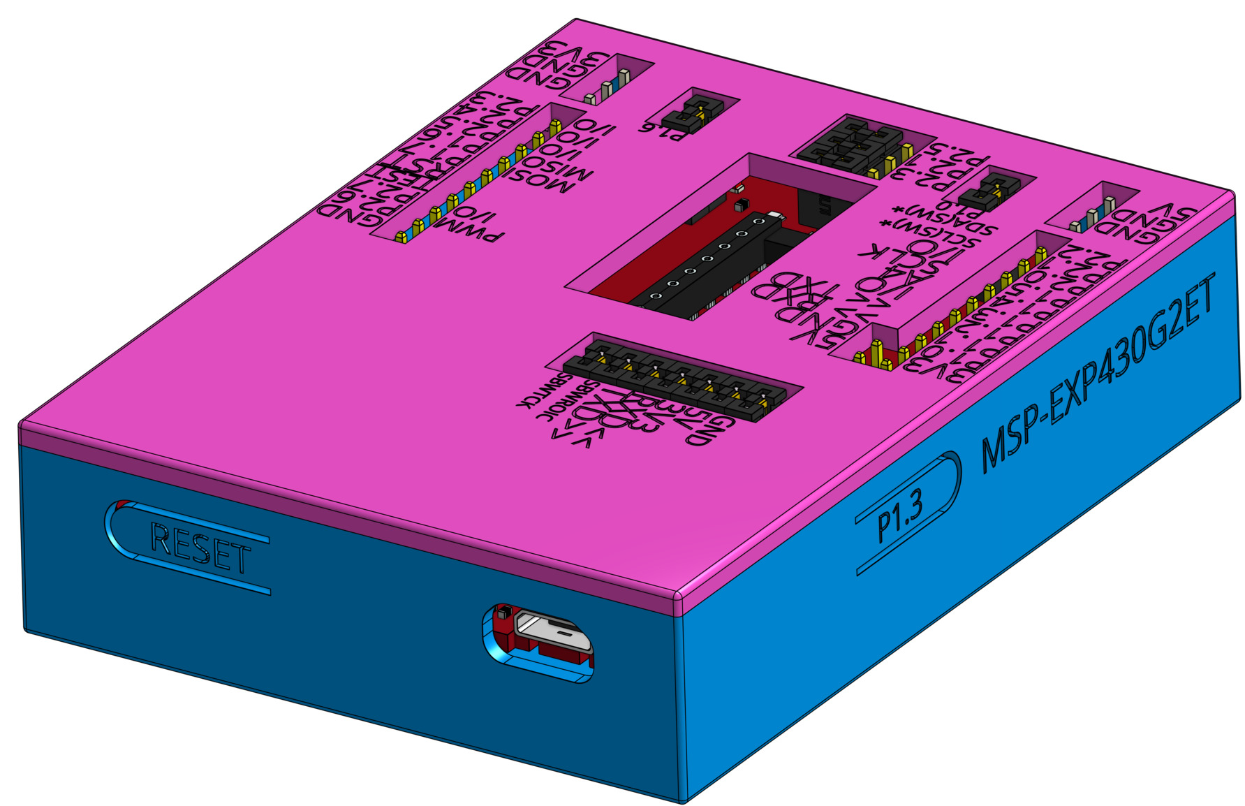 MSP430G2ET Launch Pad Case