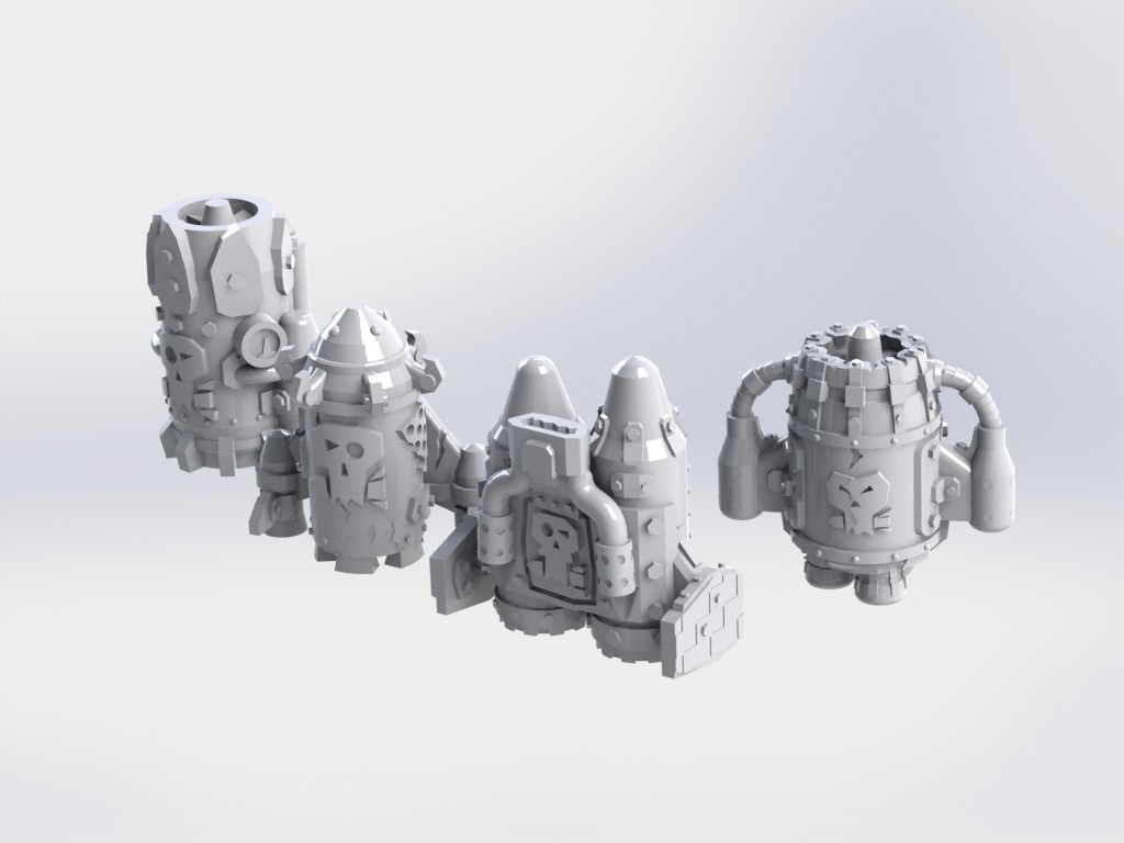 Orky Jetpack set  WH40K