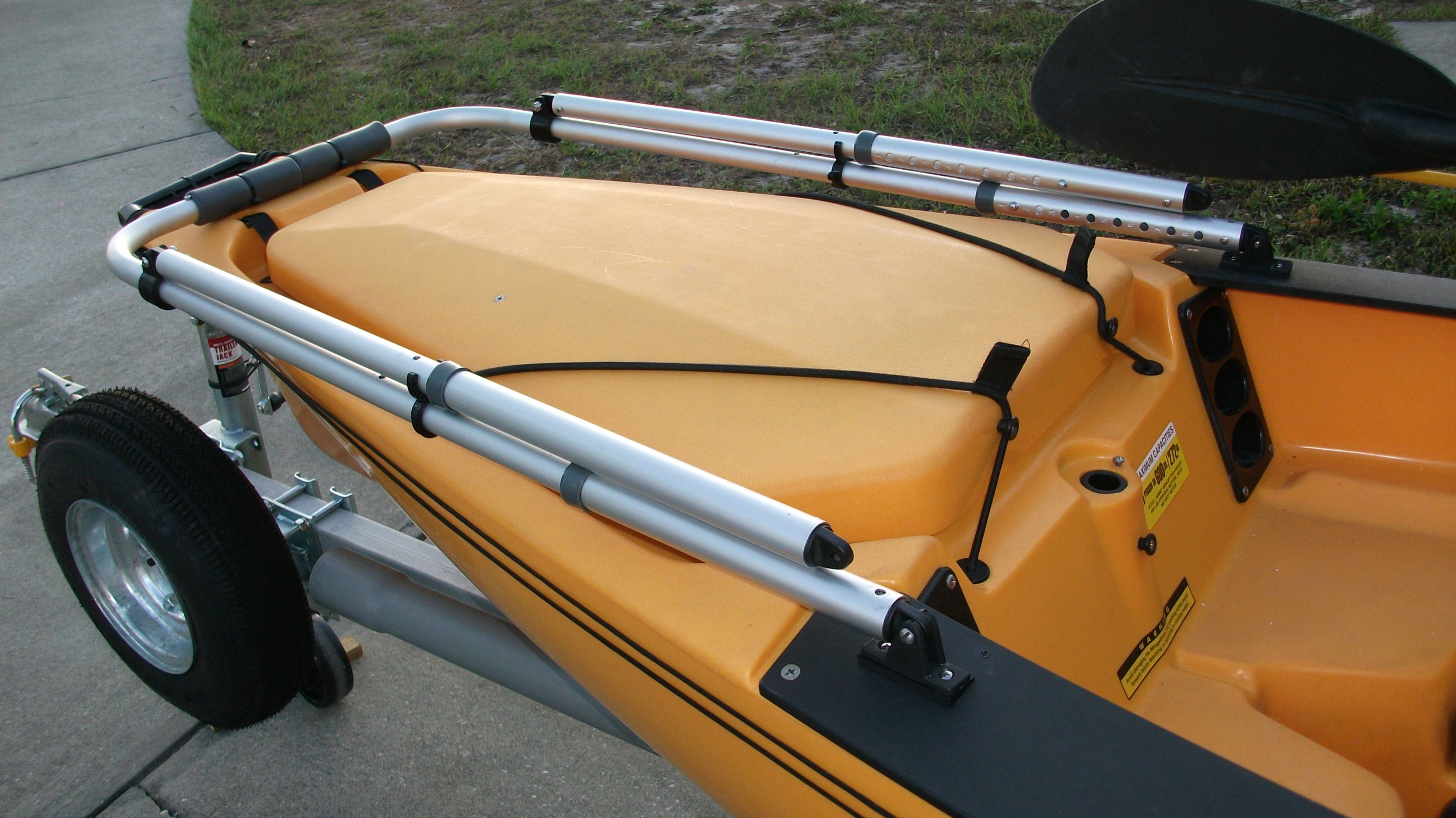 Hobie H-bar diy build parts