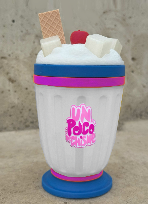 milkshake escalado un poco de ruido
