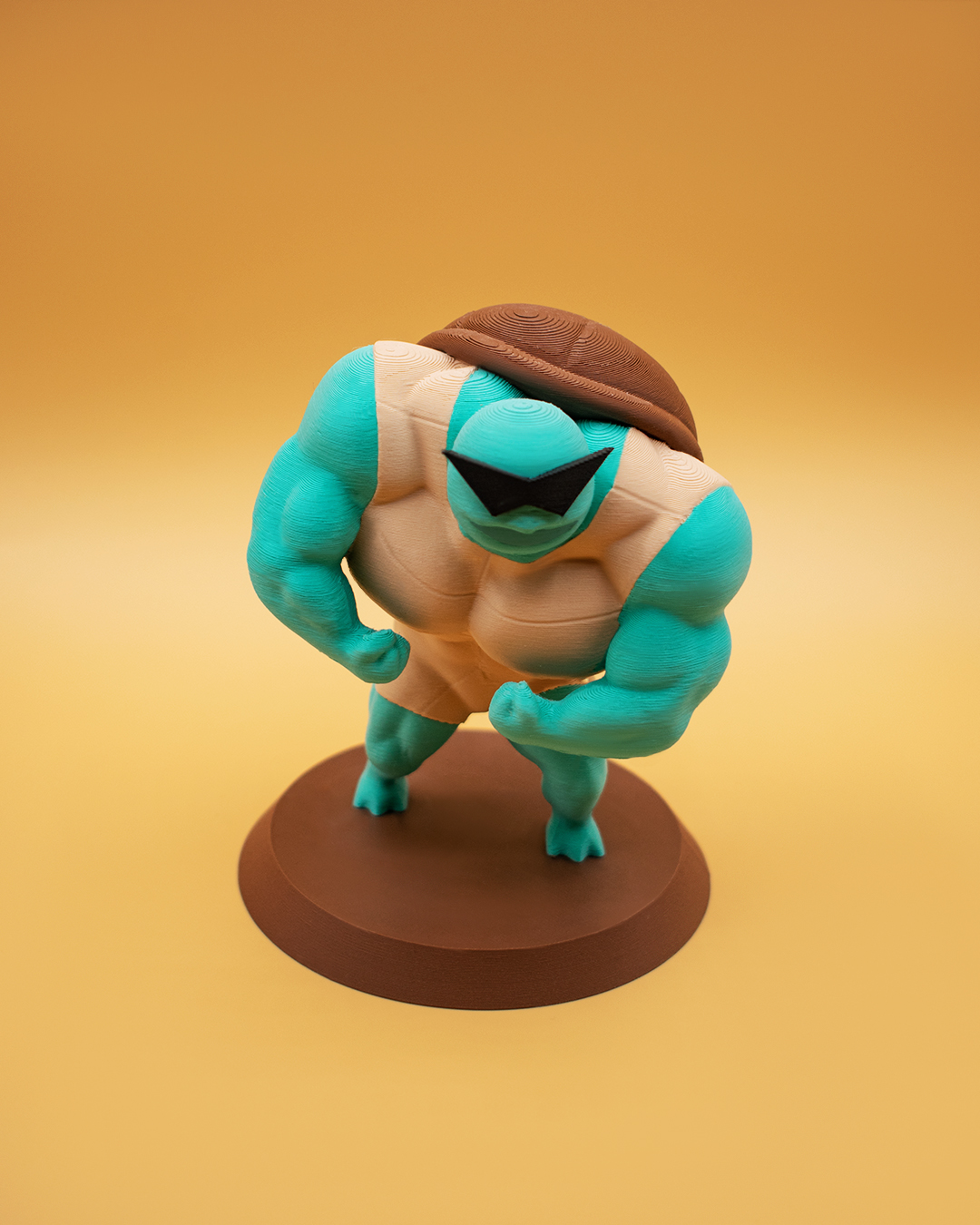 SQUIRTLE MUSCULOSO