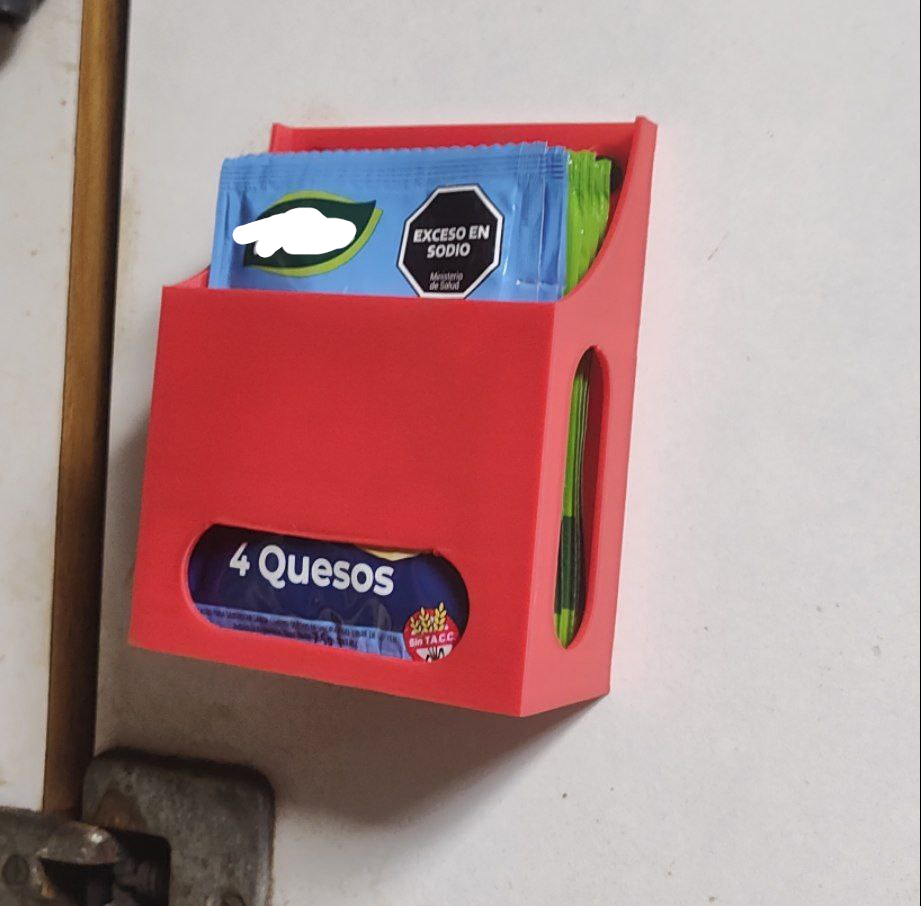 Organizador para sobres de condimentos (y esas cosas) -  Condiment Sachets organizer