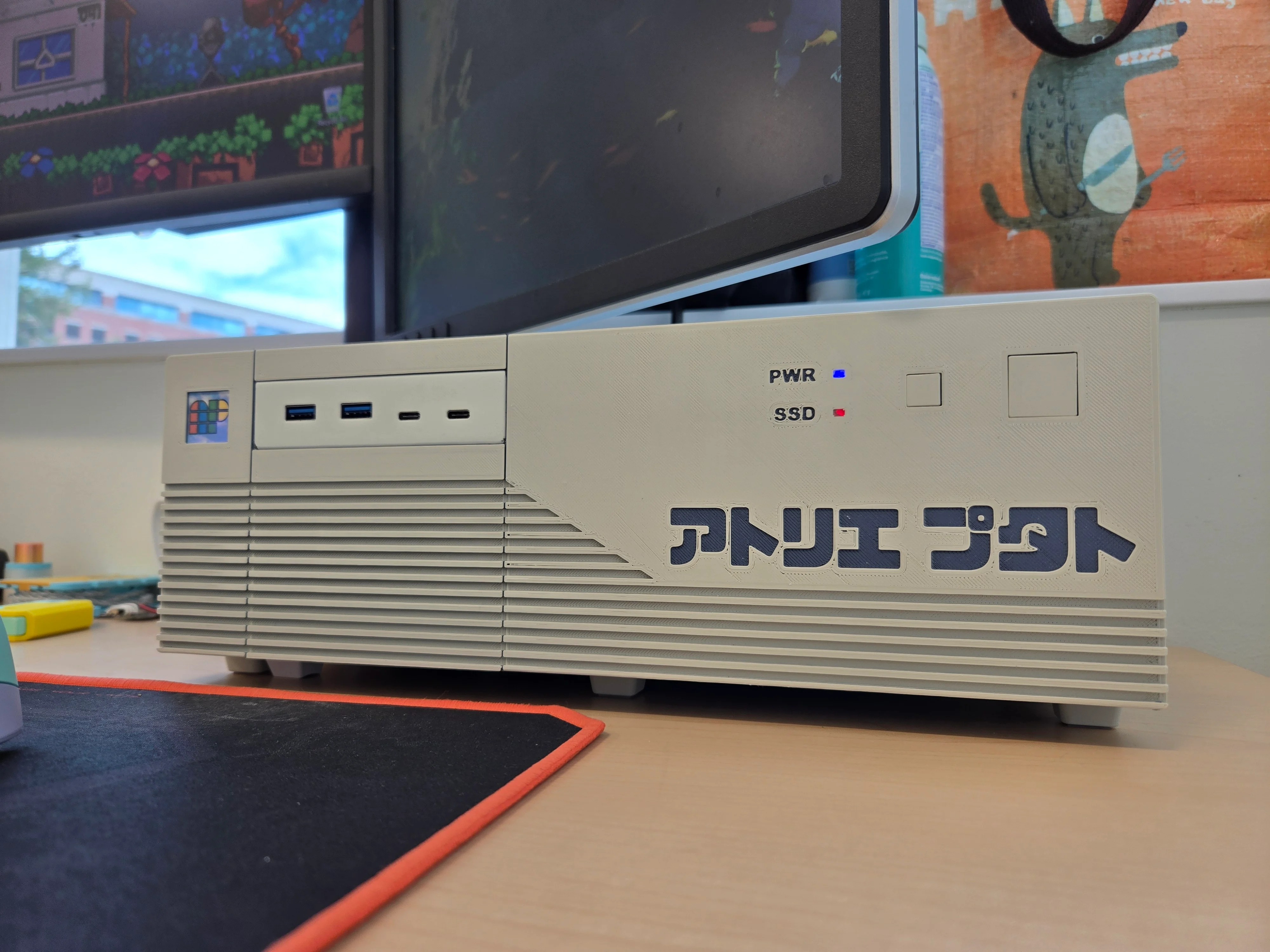 Retro Style Mini-ITX PC Case