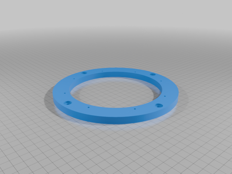 Speaker spacer and adapter for rear acoustic w447