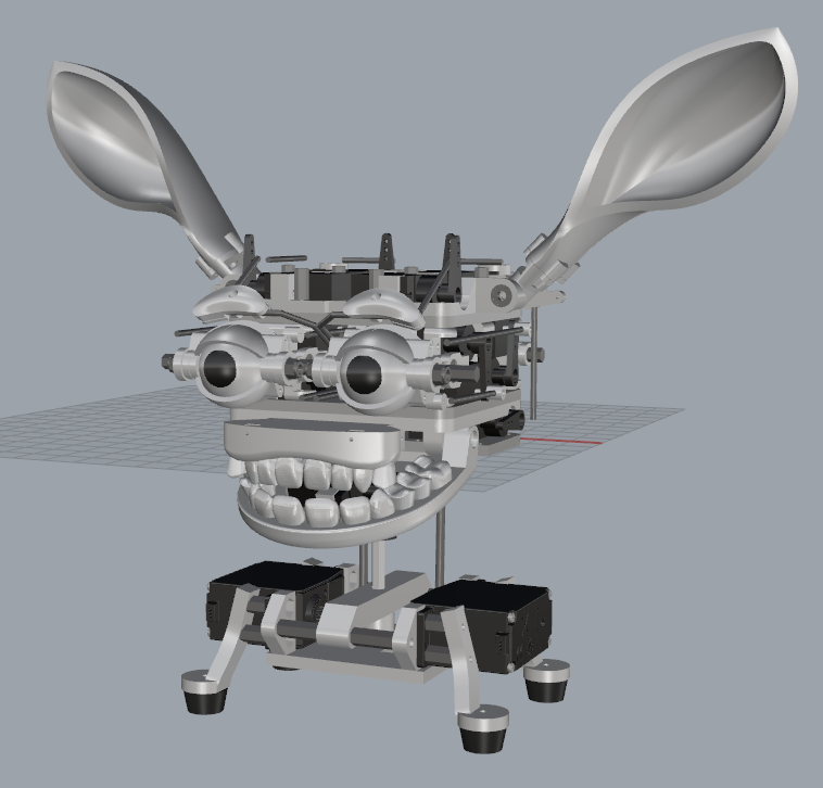Animatronic mini Ear module