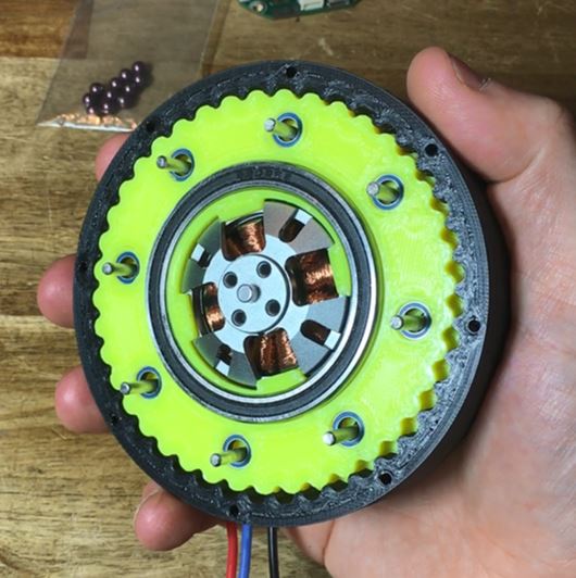 Dual Cycloidal 41:1 Internal BLDC