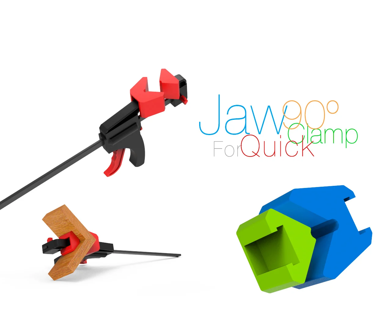 Jaw 90° for Quick Clamp