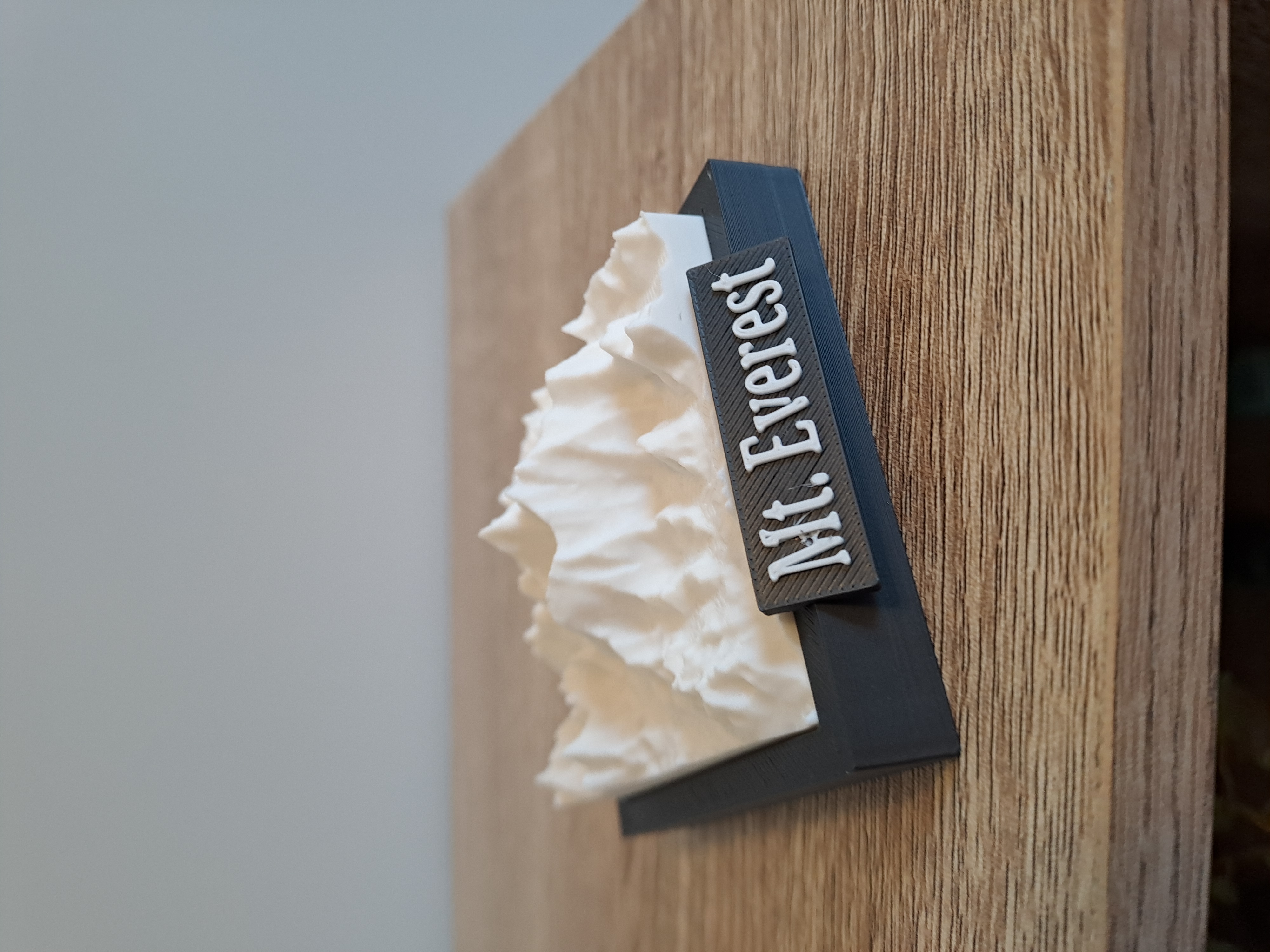 Mt. Everest - Topographic Map 3d Model - Mount Everest