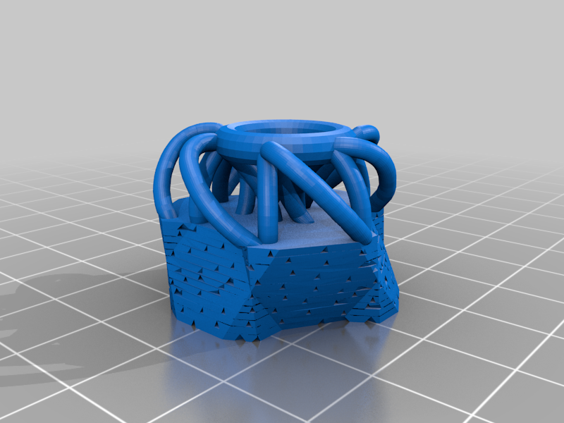 Nasa Chainmail Hexagon Helicoid Tiles