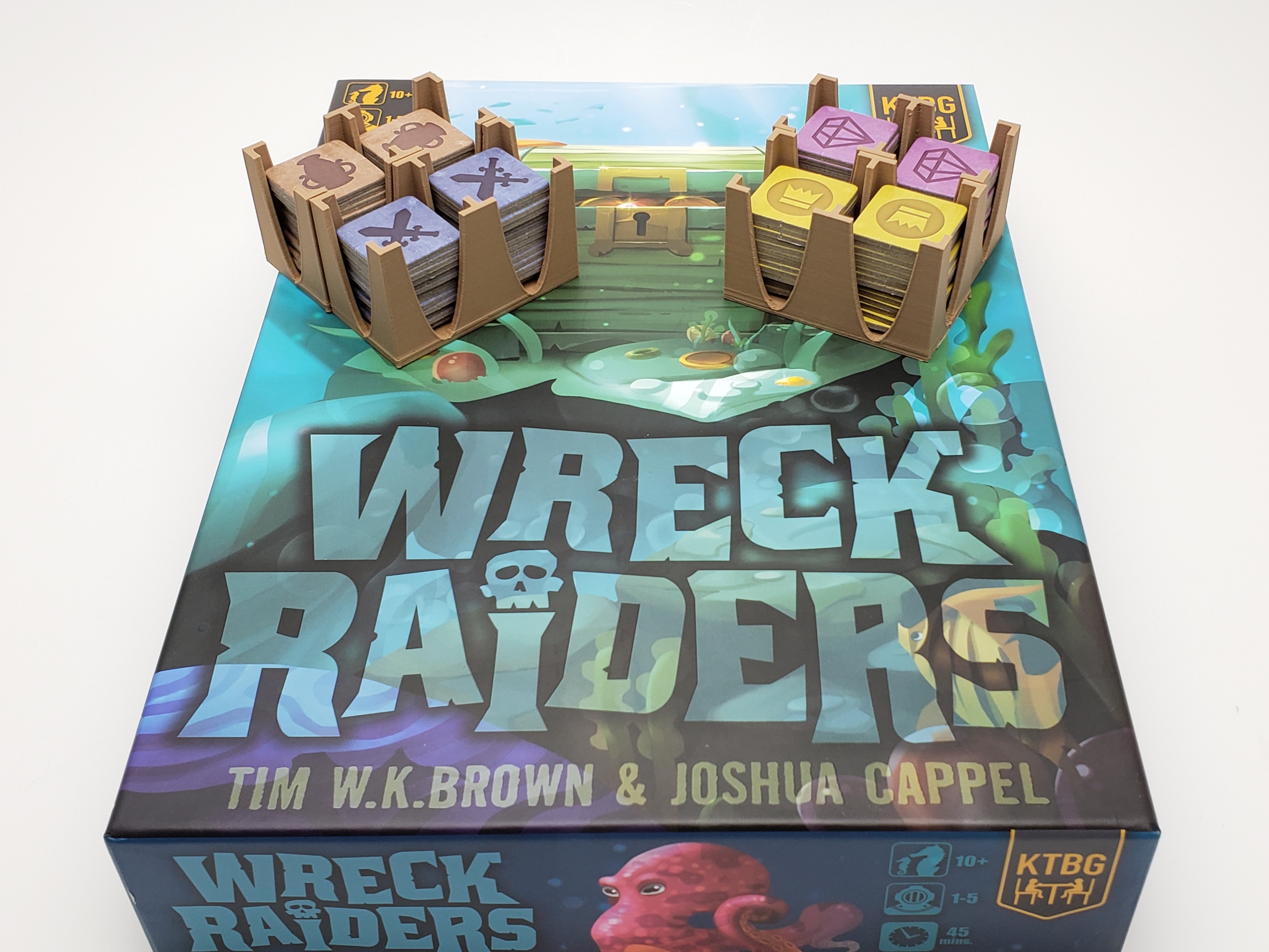 Wreck Raiders Treasure tiles token holder