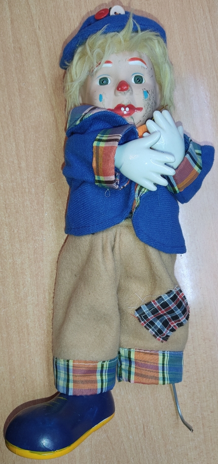 Foot for Guitarist clown toy