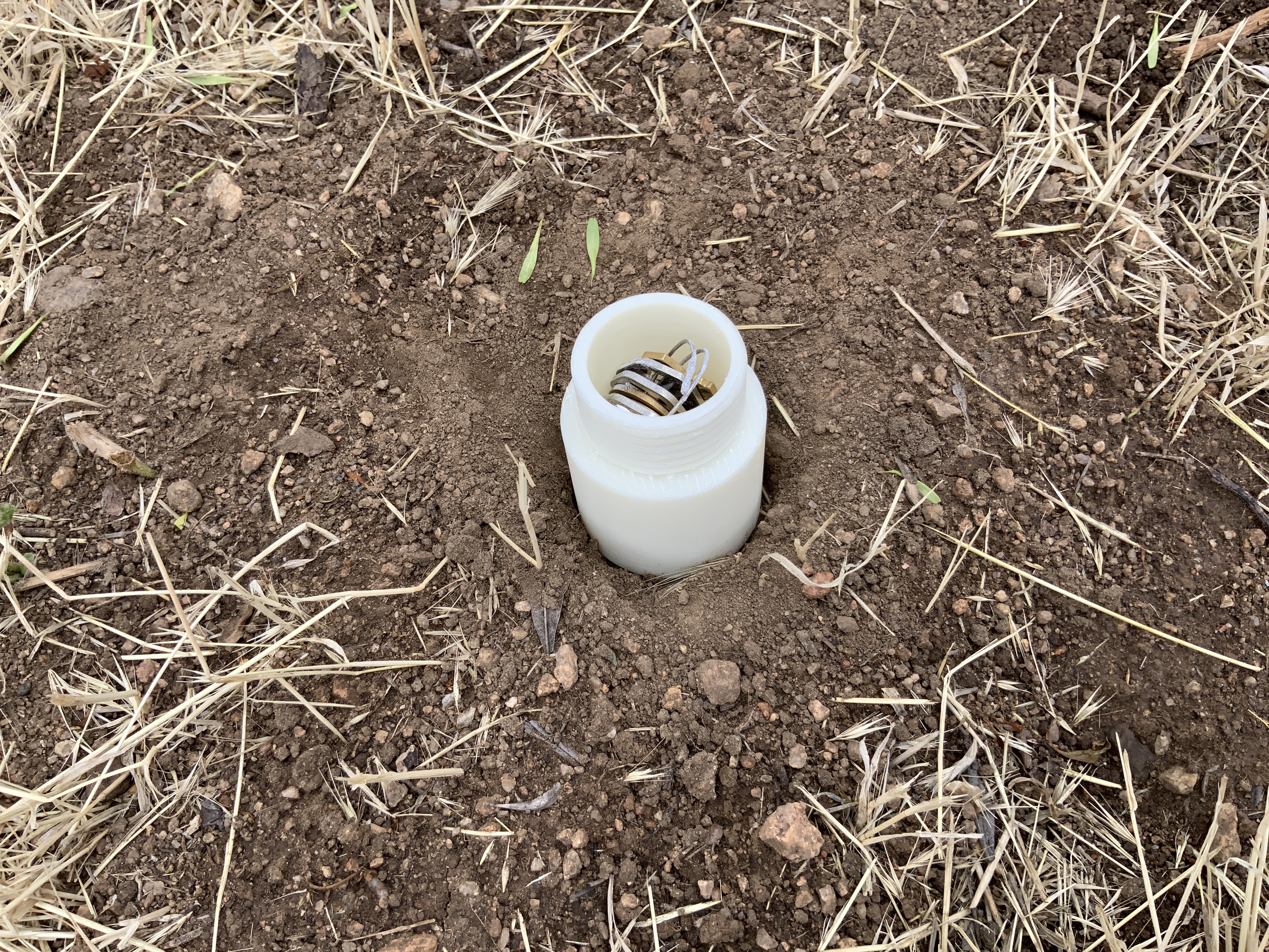 Buried Key Storage