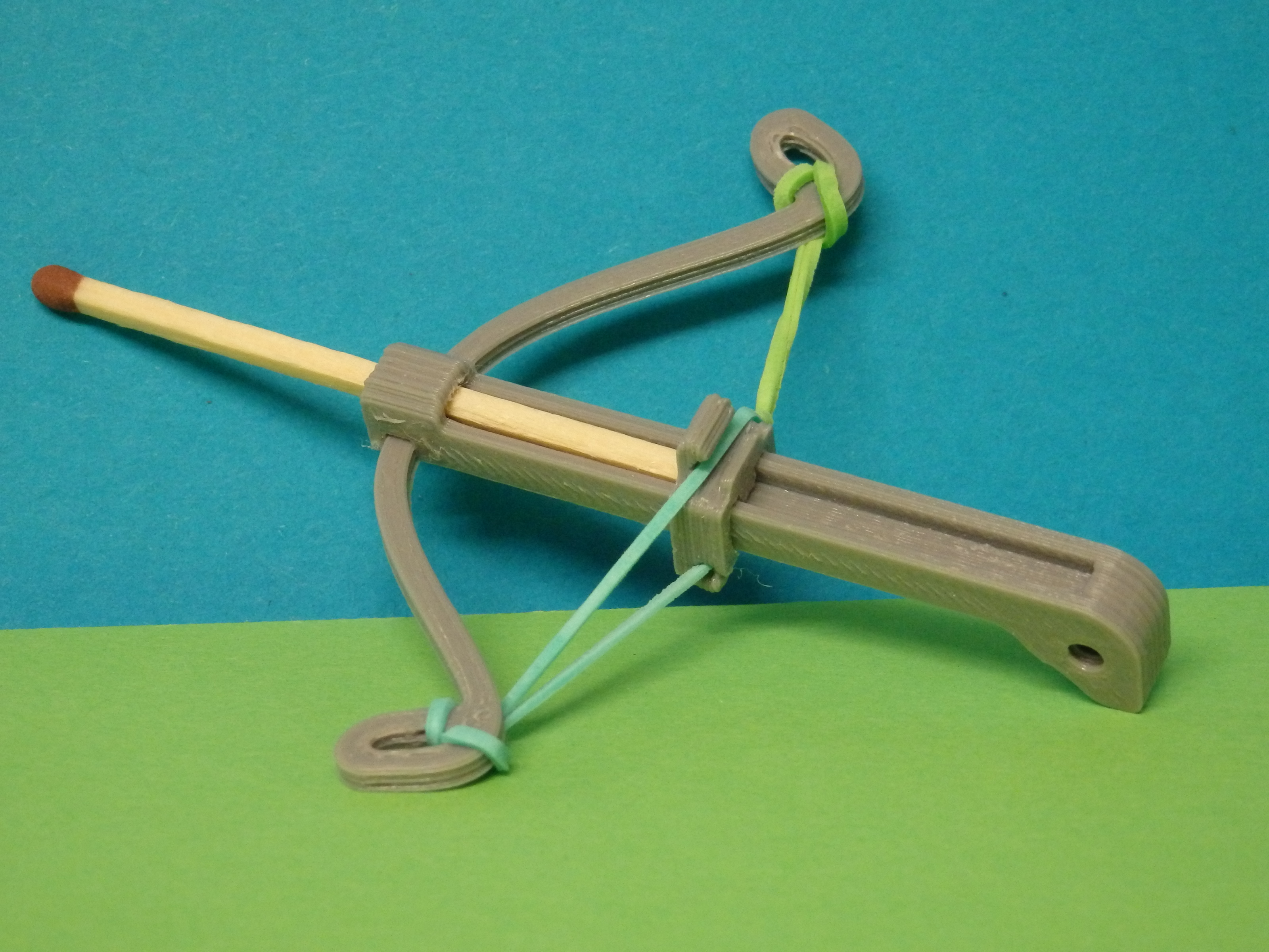 Crossbow for match / arbalète pour allumette