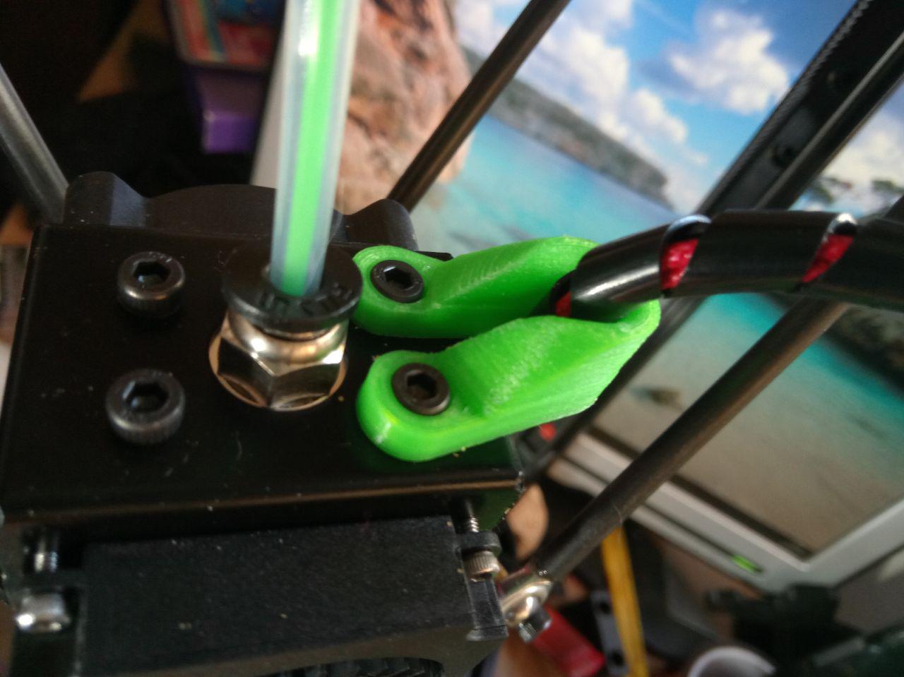 Soporte cables del Hotend Anycubic Lineal / Anycubic Lineal Hotend Cable Holder