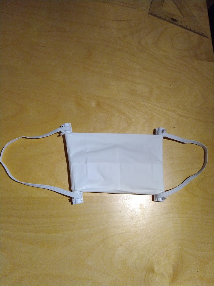 Tissue face-mask