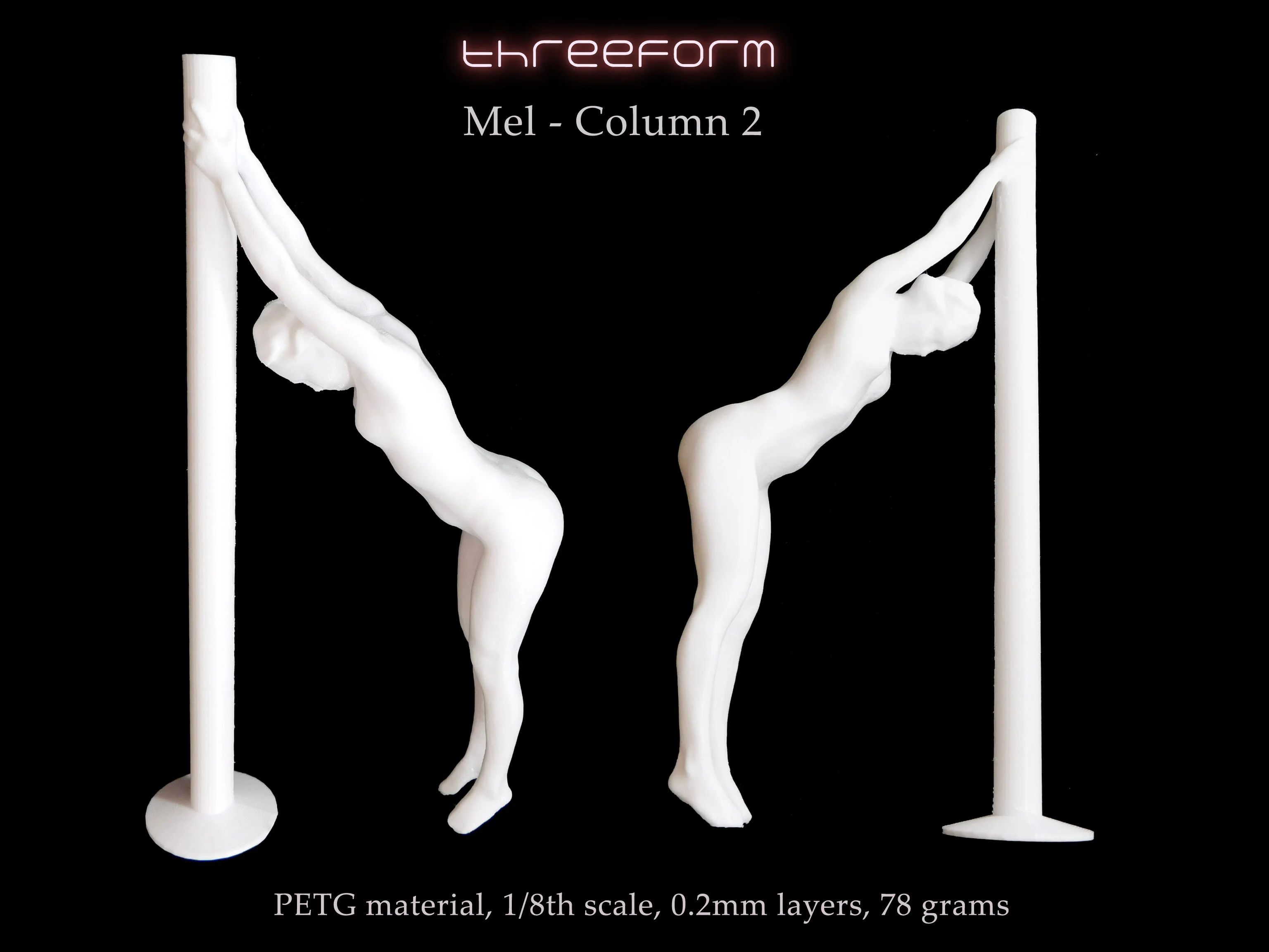 Mel - "Column 2" pose