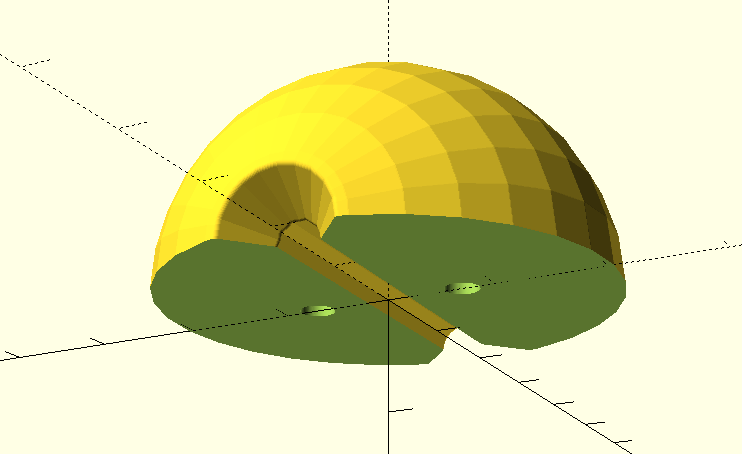 Paraglider Sphere Toggle Half