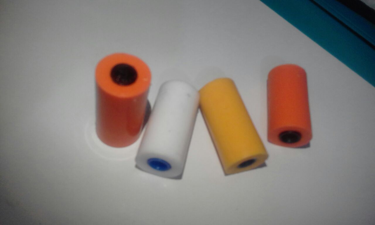 Molde para Silicona Rueda de Robot Seguidor de linea 22x40