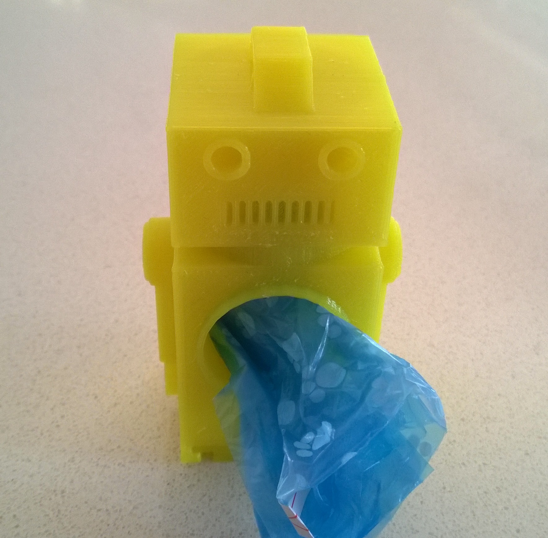 Robot Dog Poop Bag Holder