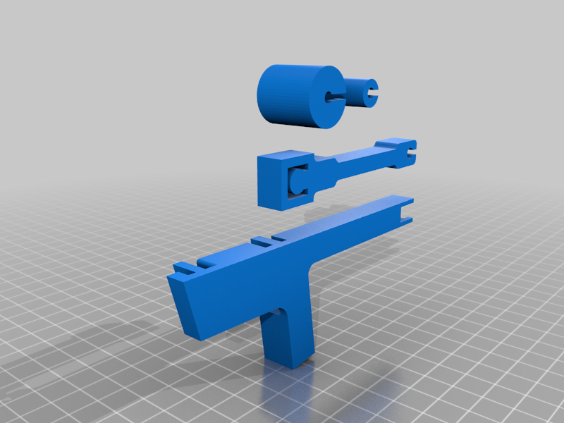 Non moving guide tube for filament. Bambu Lab A1 Mini