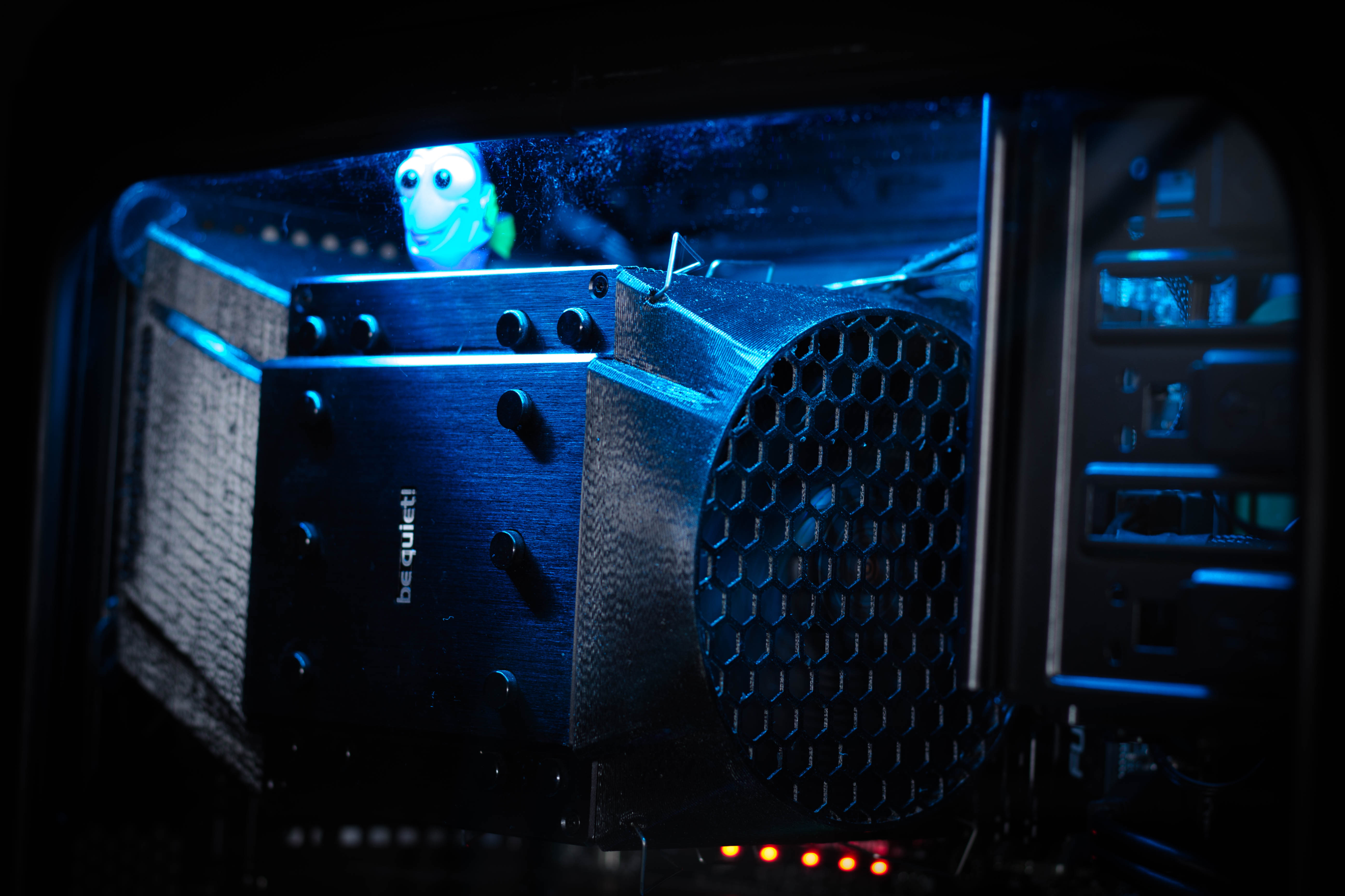 Be Quiet Dark Rock Pro front fan shroud