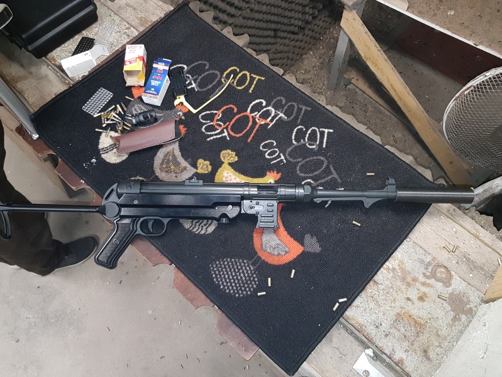 22LR GSG MP40 silencer, silencieux